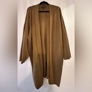 Banana Republic cape cardigan in toasted coconut